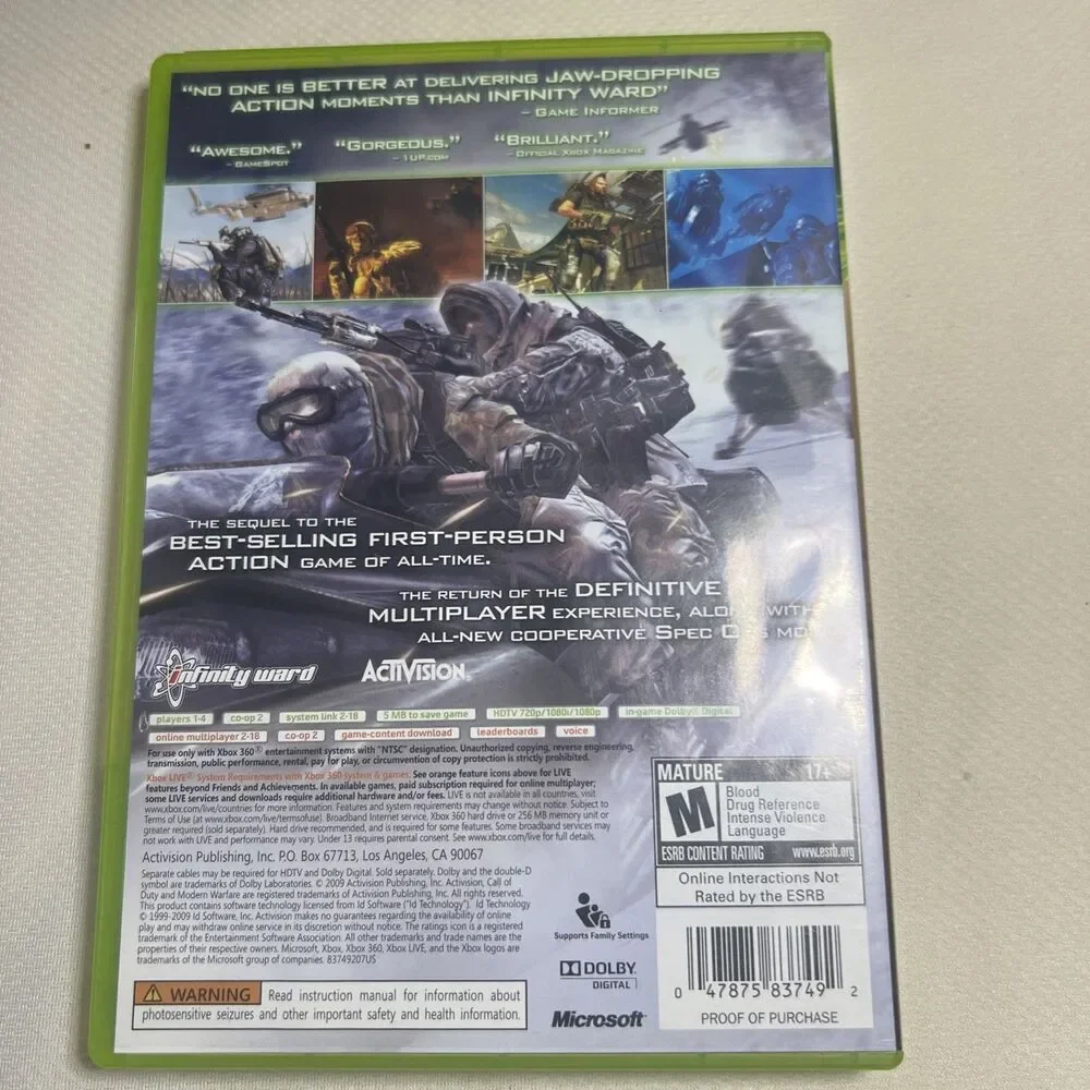 Call of Duty: Modern Warfare 2‎ (Microsoft Xbox 360, 2009)